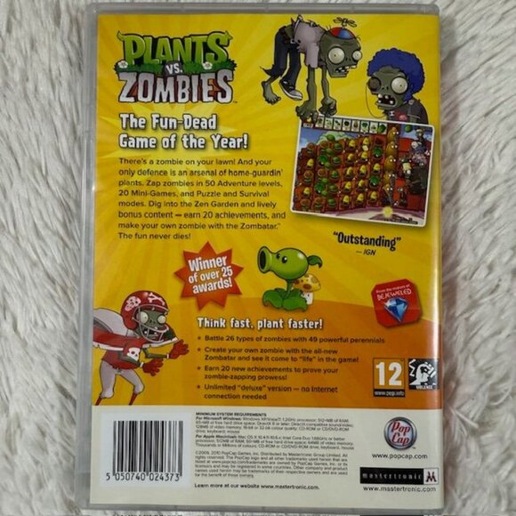 Plants V. Zombies + Vampires V. Zombies PC CD-ROM Set - Picture 9 of 16